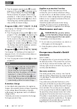 Предварительный просмотр 9 страницы ULTIMATE SPEED ULGD 3.8 B1 Translation Of Original Operation Manual