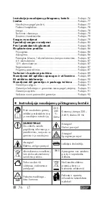 Preview for 76 page of ULTIMATE SPEED ULGD 5.0 C1 Original Instructions Manual