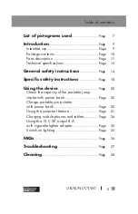 Preview for 5 page of ULTIMATE SPEED UMAP 12000 B2 Operation And Safety Notes