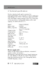 Preview for 12 page of ULTIMATE SPEED UMAP 12000 B2 Operation And Safety Notes