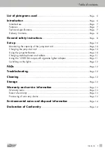 Preview for 5 page of ULTIMATE SPEED UPBS 12000 A1 Operation And Safety Notes