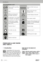 Preview for 6 page of ULTIMATE SPEED UPBS 12000 A1 Operation And Safety Notes