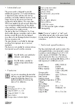 Preview for 7 page of ULTIMATE SPEED UPBS 12000 A1 Operation And Safety Notes