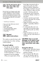 Preview for 8 page of ULTIMATE SPEED UPBS 12000 A1 Operation And Safety Notes