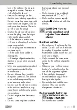 Preview for 9 page of ULTIMATE SPEED UPBS 12000 A1 Operation And Safety Notes