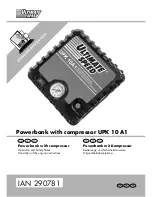 ULTIMATE SPEED UPK 10 A1 Operation And Safety Notes preview