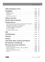 Preview for 28 page of ULTIMATE SPEED UPK 10 C1 Operation And Safety Notes