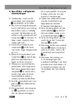 Preview for 82 page of ULTIMATE SPEED UPK 10 C1 Operation And Safety Notes