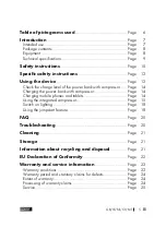 Preview for 5 page of ULTIMATE SPEED UPK 10 E2 Operation And Safety Notes