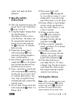 Preview for 13 page of ULTIMATE SPEED UPK 10 E2 Operation And Safety Notes