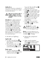 Preview for 18 page of ULTIMATE SPEED UPK 10 E2 Operation And Safety Notes