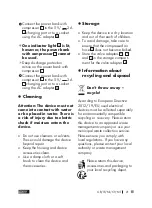 Preview for 21 page of ULTIMATE SPEED UPK 10 E2 Operation And Safety Notes