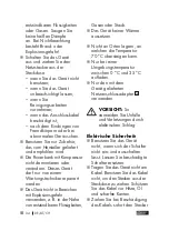 Preview for 34 page of ULTIMATE SPEED UPK 10 E2 Operation And Safety Notes