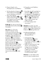 Preview for 37 page of ULTIMATE SPEED UPK 10 E2 Operation And Safety Notes