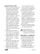 Preview for 127 page of ULTIMATE SPEED UPK 10 E2 Operation And Safety Notes