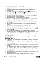 Preview for 10 page of ULTIMATE SPEED USWB 11 A2 Operation And Safety Notes