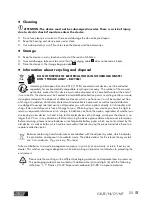 Preview for 23 page of ULTIMATE SPEED USWB 11 A2 Operation And Safety Notes