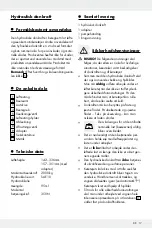 Preview for 17 page of ULTIMATE SPEED Z32196 Operation And Safety Notes