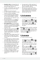 Preview for 18 page of ULTIMATE SPEED Z32196 Operation And Safety Notes