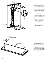 Предварительный просмотр 5 страницы Ultimate Support Sunken 6 Instructions Manual