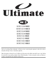 Preview for 1 page of Ultimate KORUS K80 MKII User Manual