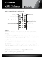 Preview for 7 page of Ultimate UBTFM41 User Manual