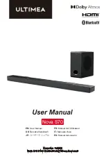 ULTIMEA Nova S70 User Manual preview