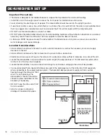 Предварительный просмотр 6 страницы Ultra-Aire 100V Installation Instructions Manual