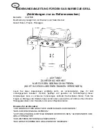 Preview for 20 page of Ultra chef ER8804B-2 Owner'S Manual