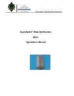 Ultra electronics HyperSpike MA Series Operation Manual предпросмотр