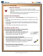 Preview for 21 page of Ultra electronics Magicard Pronto User Manual