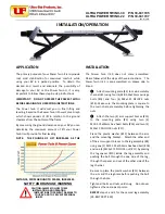 Ultra-Fab ULTRA POWER TWIN II-30 Operating Instructions preview