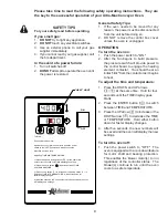 Предварительный просмотр 8 страницы Ultra Max UM1833-208V Installation And Operation Instructions Manual