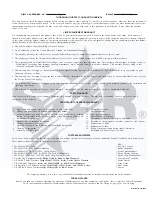 Предварительный просмотр 14 страницы Ultra Max UM1833A-208V Installation And Operation Instructions Manual