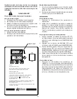 Предварительный просмотр 29 страницы Ultra Max UM1833A-208V Installation And Operation Instructions Manual