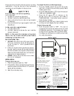 Preview for 10 page of Ultra Max UM1854-LPX Installation And Operation Instructions Manual