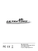 Предварительный просмотр 32 страницы Ultra Power UP200 Duo Instruction Manual