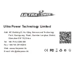 Preview for 16 page of Ultra Power UP610 Instruction Manual