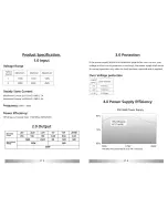 Предварительный просмотр 3 страницы Ultra Products 350 Watt ATX Power Supply User Manual