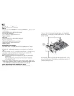 Preview for 2 page of Ultra Products 8 Port Firewire / USB 2.0 PCI Card User Manual