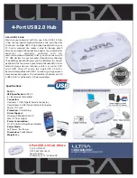 Ultra Products ULT31807 Specification Sheet предпросмотр