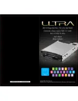 Предварительный просмотр 1 страницы Ultra Products USB 2.0 Floppy Disk Drive/All in One Card Reader User Manual