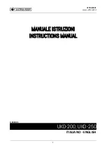 Ultra Reef UKD-200 Instruction Manual preview