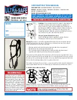 Ultra-safe 96305NK User Instruction Manual preview