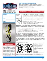 Ultra-safe 96305QL User Instruction Manual preview