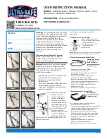 Preview for 1 page of Ultra-safe 96602NS User Instruction Manual