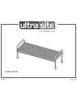 Preview for 1 page of ultra site 958-V6 Instructions Manual