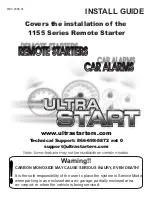 Ultra Start 1155 Series Install Manual preview