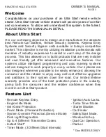 Preview for 3 page of Ultra Start 12 SERIES Owner'S Manual