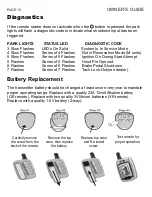 Предварительный просмотр 19 страницы Ultra Start 1270 series Owner'S Manual